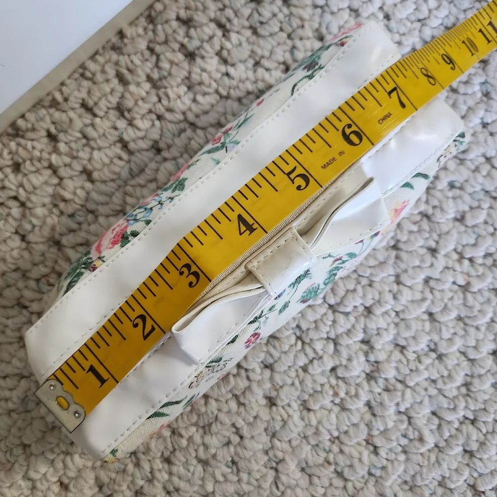 Floral Cosmetic Bag